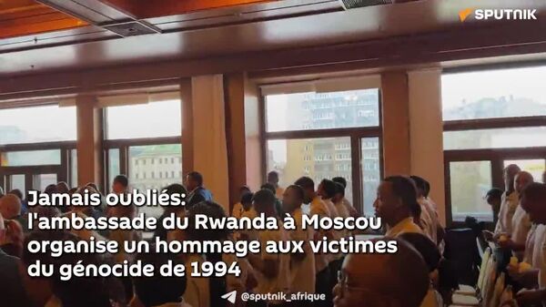 Moscou commémore les victimes du génocide rwandais - Sputnik Afrique