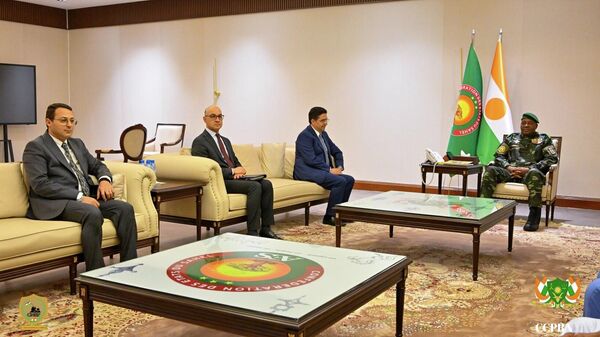 M. Bourita reçu en audience par le président de la République du Niger, le 8 avril 2026 - Sputnik Afrique