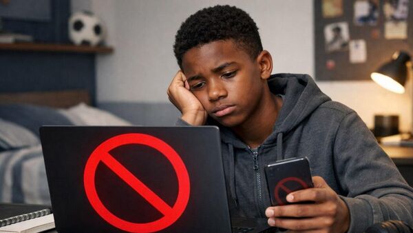 réseaux sociaux, adolescent - Sputnik Afrique