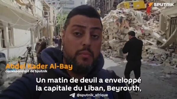 Un matin de deuil à Beyrouth: près de 190 victimes en 10 minutes - Sputnik Afrique