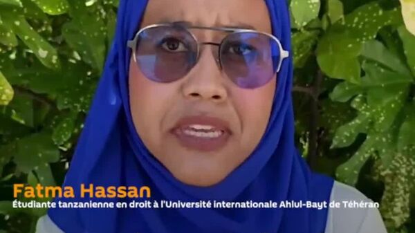 L'Iran est un exemple dont les pays africains devraient s’inspirer pour développer leur propre autonomie, insiste une étudiante tanzanienne - Sputnik Afrique