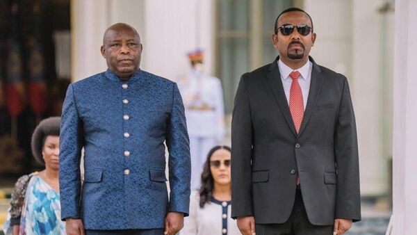 Évariste Ndayishimiye and Abiy Ahmed - Sputnik Africa