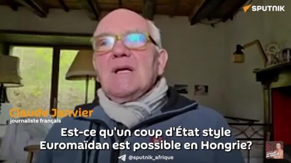 L'UE peut-elle provoquer des troubles en Hongrie avant les élections? L'analyse d'un journaliste français - Sputnik Afrique