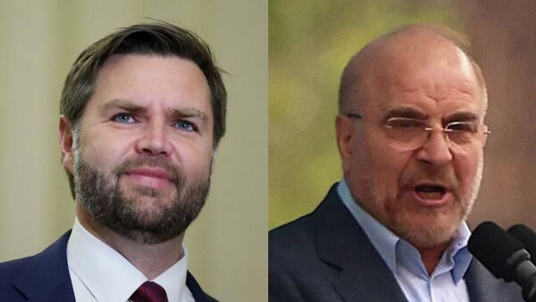 J.D. Vance et Mohammad Baqer Qalibaf - Sputnik Afrique