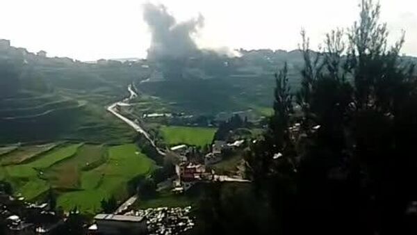 Israël bombarde toujours le sud du Liban et fait exploser des quartiers entiers dans les villages frontaliers - Sputnik Afrique
