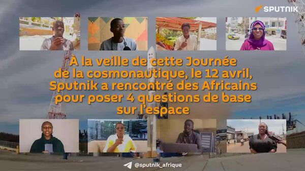 Journée de la cosmonautique: Sputnik Afrique a posé des questions à des Africains sur l’espace à la veille de cette journée - Sputnik Afrique