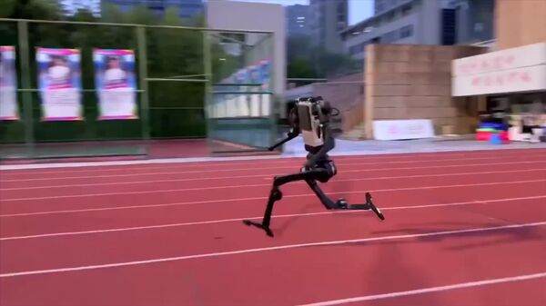 #viral | Сhinese Unitree Robot Equals Olympic Sprinters, Running 10 Meters Per Second - Sputnik Africa