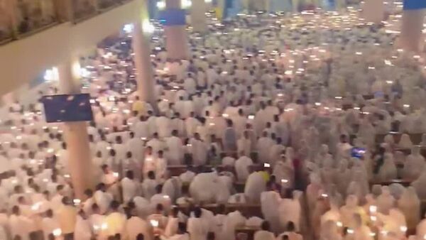 Ethiopian Orthodox Church Celebrates Easter With Midnight Prayers & Joyful Hymns - Sputnik Africa