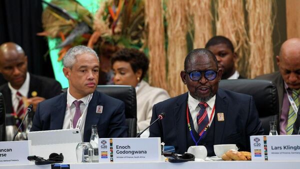 Enoch Godongwana, ministre sud-africain des Finances - Sputnik Afrique