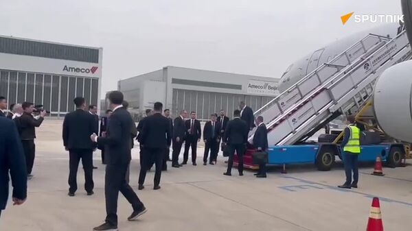 Sergueï Lavrov est arrivé en Chine - Sputnik Africa