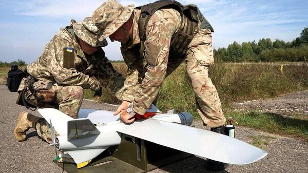 Lancement d'un drone - Sputnik Afrique