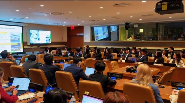 La Russie a présenté son projet de Festival international de la jeunesse à l'Onu - Sputnik Afrique