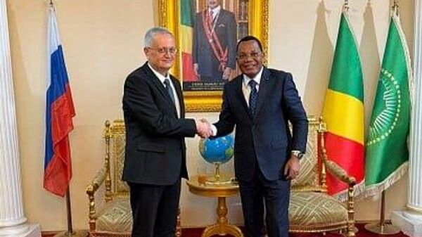 Russian Deputy FM Georgy Borisenko met with Congolese FM Jean-Claude Gakosso - Sputnik Africa