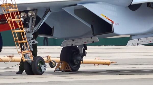 L'armée russe reçoit de nouveaux Su-35S, parmi les chasseurs les plus performants - Sputnik Afrique