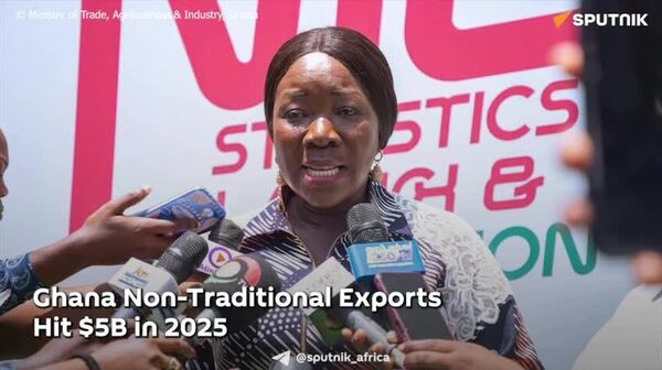 Ghana Non-Traditional Exports Hit $5B in 2025: Ministry - Sputnik Africa
