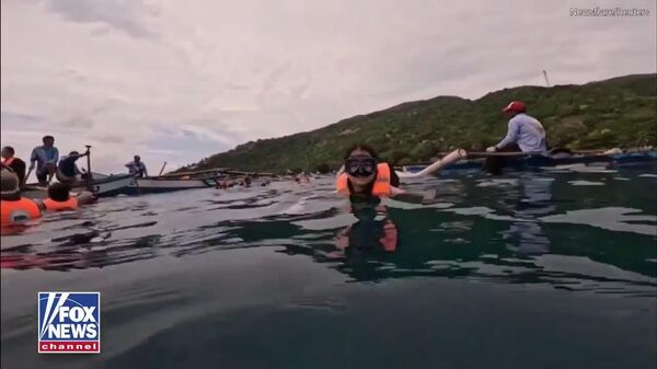 #viral | Say Cheese! Oh, That Giant Shark is Right Behind You as Well - Sputnik Africa
