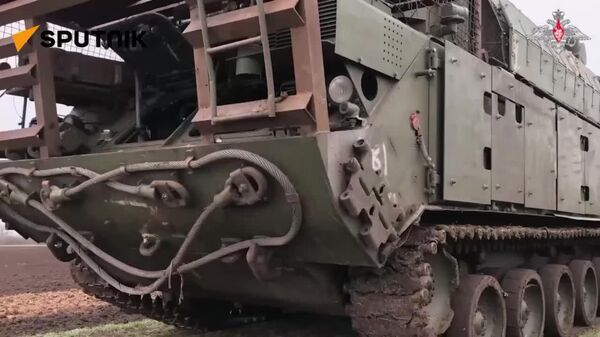 Russian Tor-M2 Surface-to-Air Missile System Destroys Ukrainian Attack UAV - Sputnik Africa