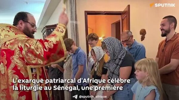 L'exarque patriarcal d'Afrique célèbre une liturgie à Dakar, une première - Sputnik Afrique