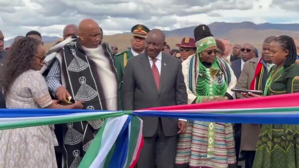 South Africa's Ramaphosa Joins Lesotho King to Open Senqu Bridge: Presidency - Sputnik Africa
