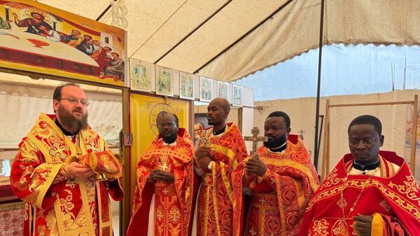 Strengthening Orthodox Ties: Multi-National Liturgy Celebrated in Abidjan - Sputnik Africa