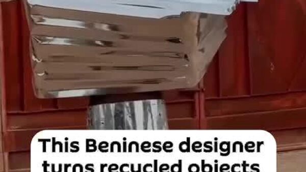 This Beninese Designer Turns Recycled Objects Into Haute Couture - Sputnik Africa