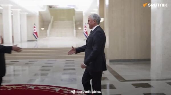 Speaker of Russian Parliament's Upper House Meets with Kim Jong-un in Pyongyang - Sputnik Africa