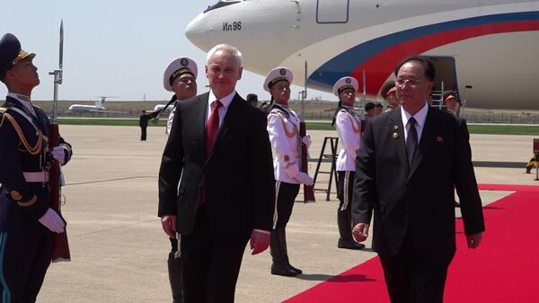 Russian Defense Minister Andrei Belousov arrived in North Korea - Sputnik Africa