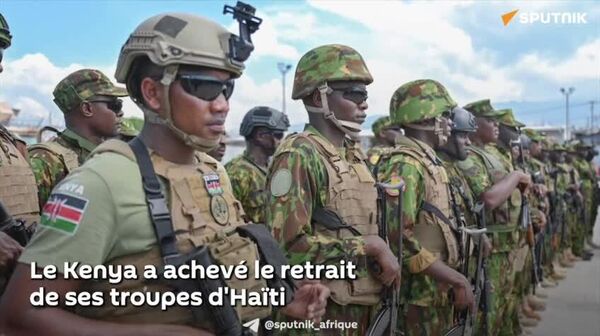 Le Kenya retire son dernier contingent d'Haïti - Sputnik Afrique