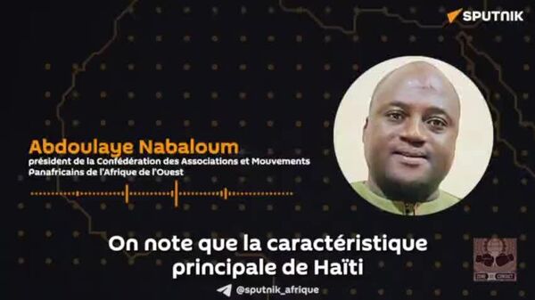 Haïti est un laboratoire de l'impérialisme occidental, selon un panafricaniste - Sputnik Afrique
