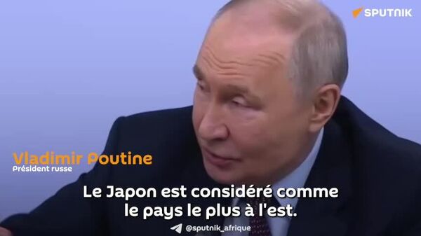 La Russie est le vrai pays du soleil levant, selon Poutine - Sputnik Afrique