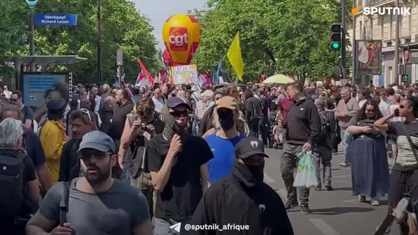 Fête du travail: une manifestation d'ampleur à Paris - Sputnik Afrique