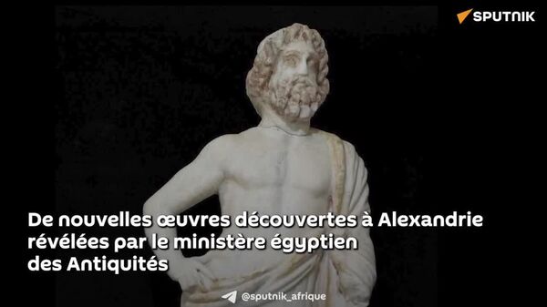 De nouveaux artefacts dévoilés à Alexandrie par le ministère égyptien du Tourisme et des Antiquités - Sputnik Afrique