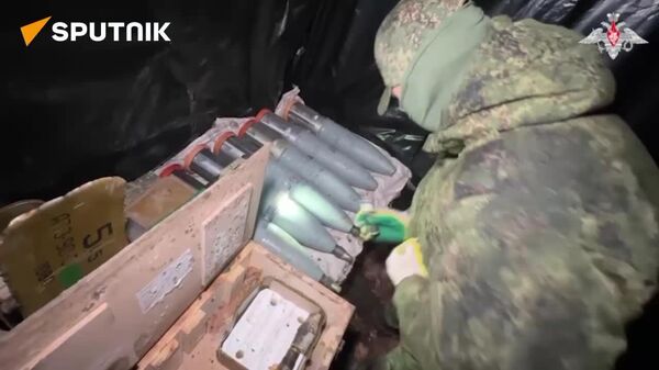 Russian T-72B3M Tanks Extinguish Ukrainian Strongholds & Manpower in Kharkov Region Subscribe to - Sputnik Africa