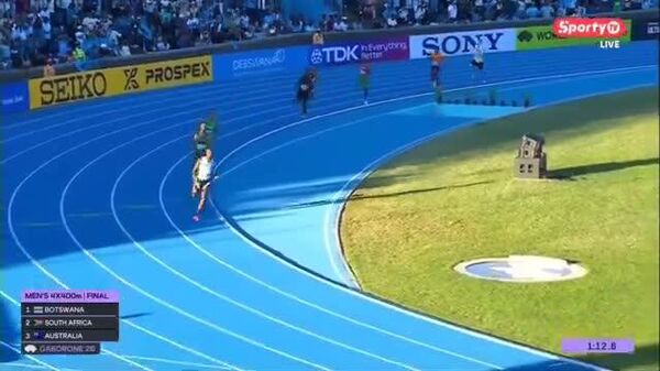 Le Botswana remporte une médaille d'or historique aux Relais mondiaux d'athlétisme - Sputnik Afrique