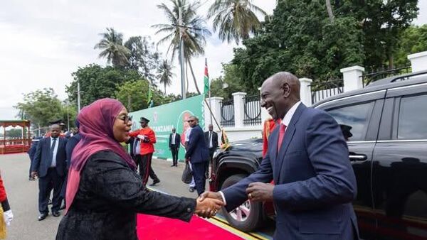 Ruto, Suluhu Sign 8 Agreements Deepening Kenya-Tanzania Cooperation - Sputnik Africa
