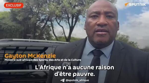 L'Afrique est sortie d'un profond sommeil, et nous prenons le relais, dit un ministre sud-africain - Sputnik Afrique