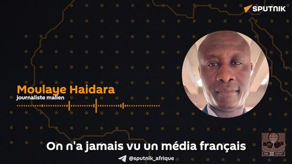 On n'a jamais vu un média français condamner les attaques terroristes au Sahel, affirme un journaliste malien - Sputnik Afrique
