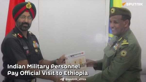 Indian Military Delegation Visits Ethiopian Defense Peacekeeping Center - Sputnik Africa