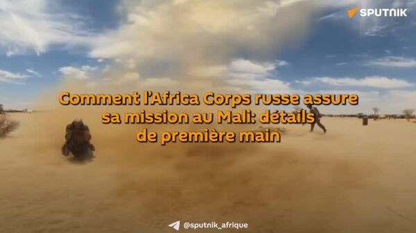 Comment l'Africa Corps russe assure sa mission au Mali: détails de première main - Sputnik Afrique