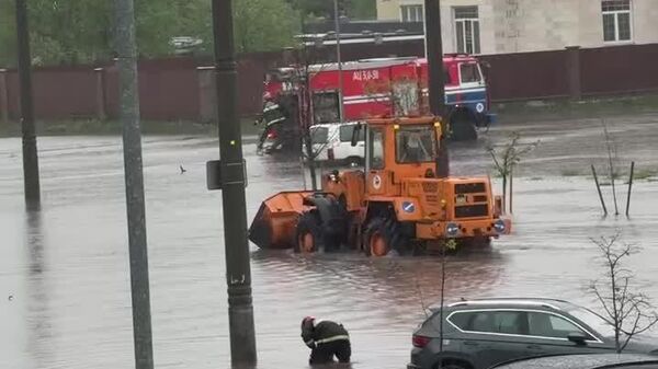 Belarus' Minsk Under Water: Streets Turn Into Raging Rivers - Sputnik Africa