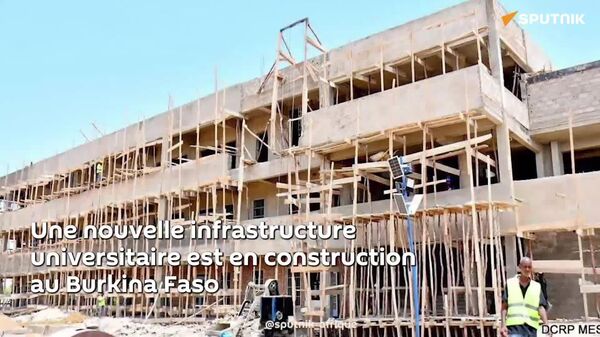 Une nouvelle infrastructure universitaire est achevée à plus de 60% au Burkina Faso - Sputnik Afrique