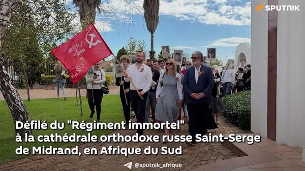 L'Afrique du Sud se joint à son tour à la marche du Régiment immortel - Sputnik Afrique