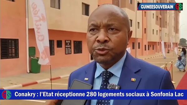 En Guinée, 280 logements sociaux inaugurés à Conakry et 925 nouveaux en chantier - Sputnik Afrique