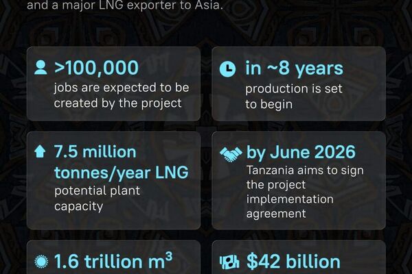 LNG Industry Development in Tanzania - Sputnik Africa