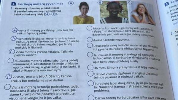 Dans un pays de l'UE, un manuel de géographie présente des femmes d'Afrique et d'Asie comme des malades du sida ou des prostituées - Sputnik Afrique
