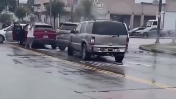 US Driver Takes 'Hit & Run' Very Literally - Sputnik Africa