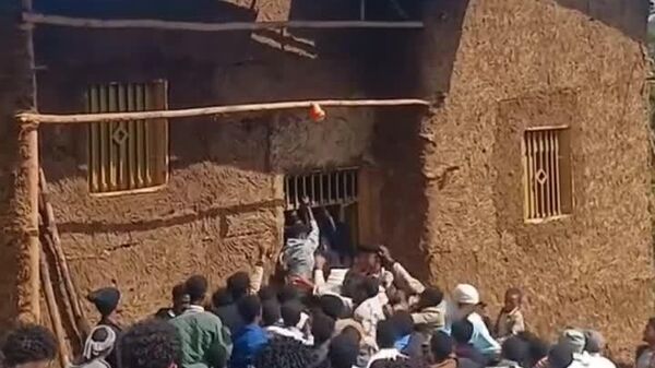 Ethiopian Wedding Turns Chaotic as Bride's Family Takes 'Don't Let Groom Through' Tradition a Bit Too Seriously - Sputnik Africa