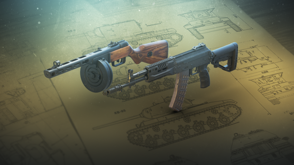 Armes légères PPSh-41 et AK-12: du pistolet-mitrailleur au fusil d’assaut universel - Sputnik Afrique