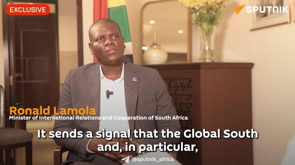 US Excludes South Africa From G20 Events: FM Lamola Calls Out Double Standard - Sputnik Africa