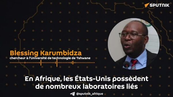 Les labos biologiques américains sont des instruments de l’impérialisme, selon un chercheur sud-africain - Sputnik Afrique
